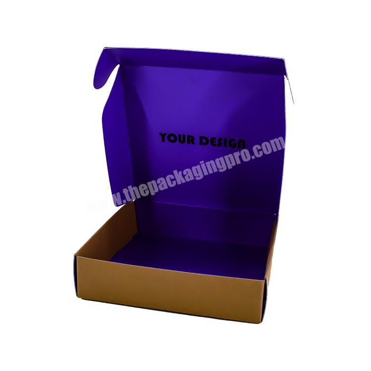 High quality luxury how to work and make box custom packaging shipping box