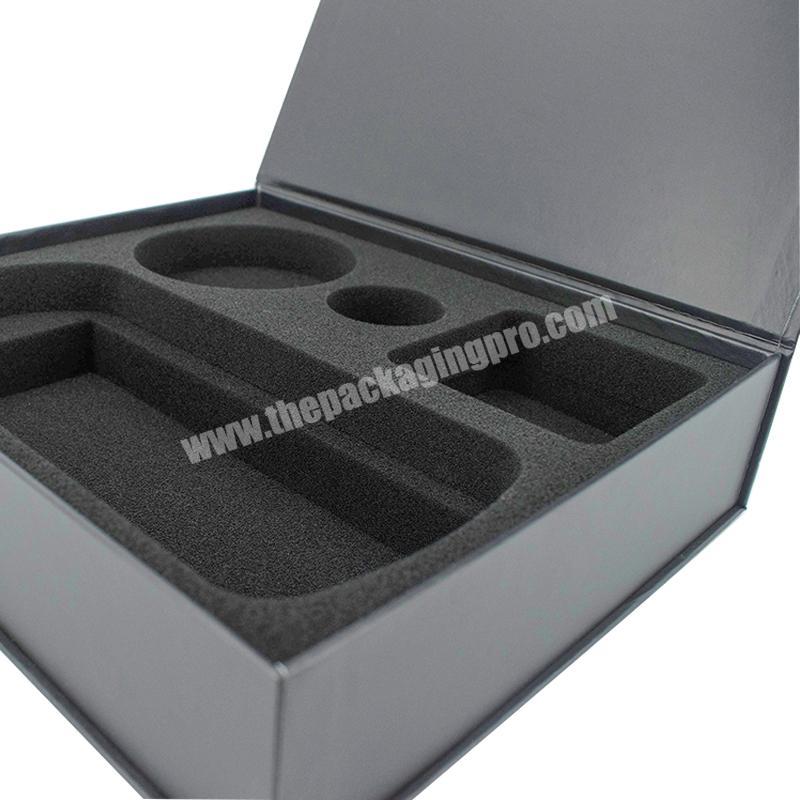 high quality luxury magnetic sunglasses silver jewelry packaging boxes