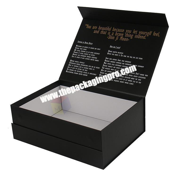 high quality magnetic shoe packaging box custom logo