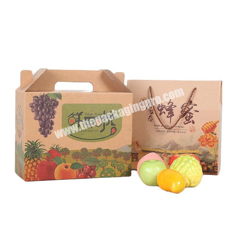 High Quality Manufacturer With Twist Handles Fresh For Dried Package Box Juice Carton Handmade Dry Fruit Packaging Boxes