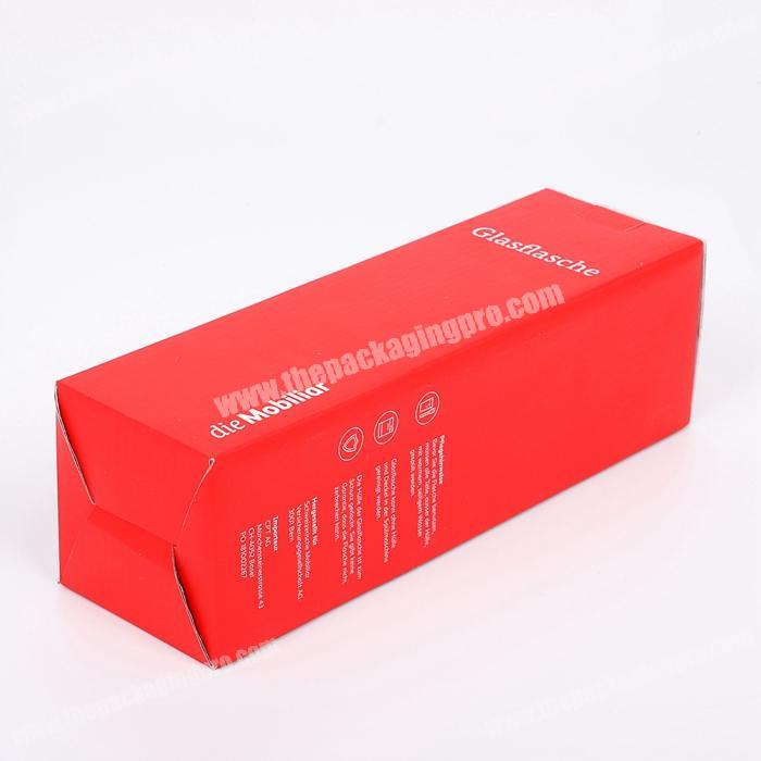 High Quality Matt Laminated Perfume Botltle Corrugated Shipping Box Colorful Paper Cardboard Packaging