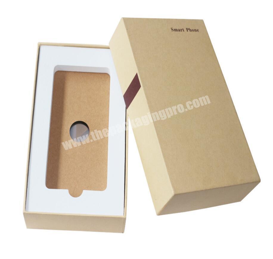 High quality mobile phone gift paper boxes for iphone luxury gift & craft industrial use phone case gift box