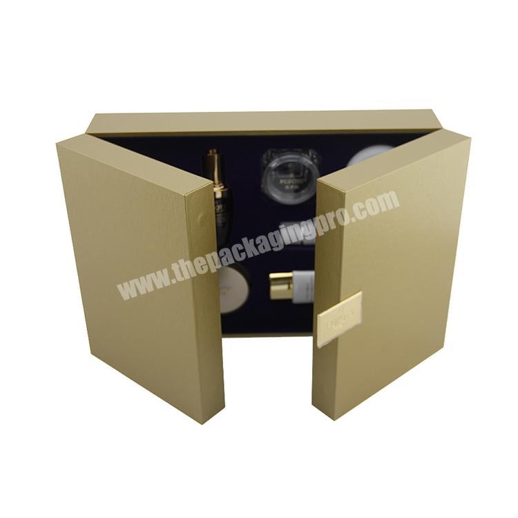 High quality paper cosmetic packaging boxes print cardboard skin care box packaging