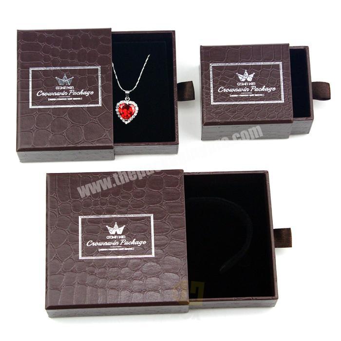High Quality Paper Gift Packaging Box custom made cardboard luxury paper gift packaging jewelry drawer box with logo