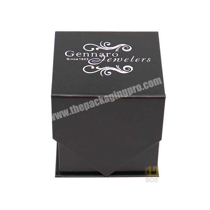 High Quality Paper Gift Packaging Box Custom Surface Magnet Gift Paper Box with Custom Silver Foil Logo