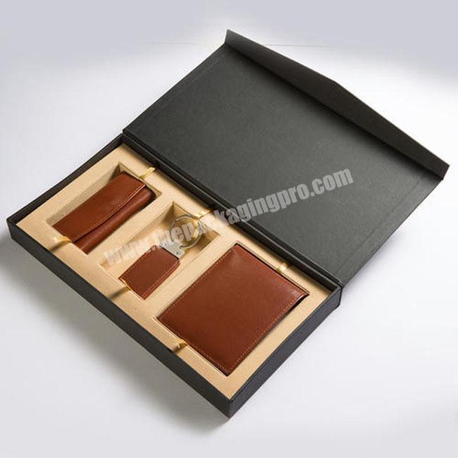 High Quality Paper Material  Custom Printable  Wallet Boxes Gift Box with your logo