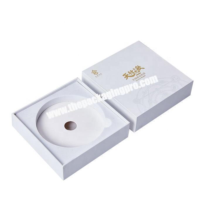 High quality paper pack box packing gift box for electronic cd