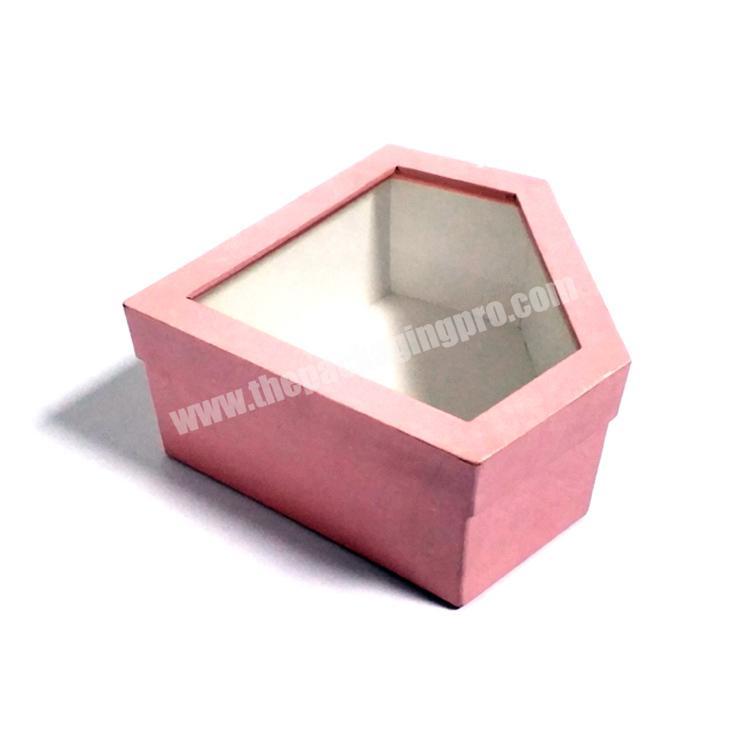 High Quality Paper Packaging Sweet Chocolate Candy Gift Box With Pvc Window