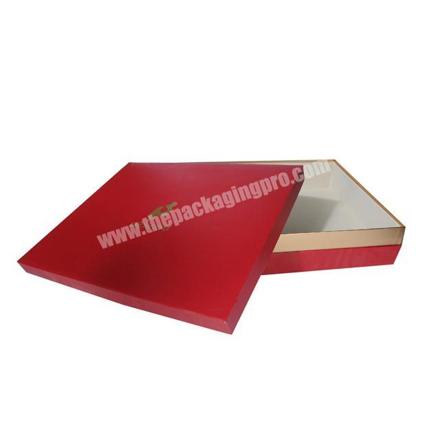 high quality plain paper gift box