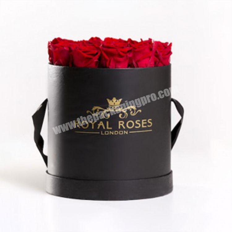 High quality preserved cardboard rose boxes luxury
