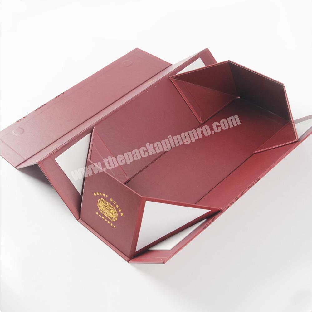 High quality printed unique fancy vase packaging box