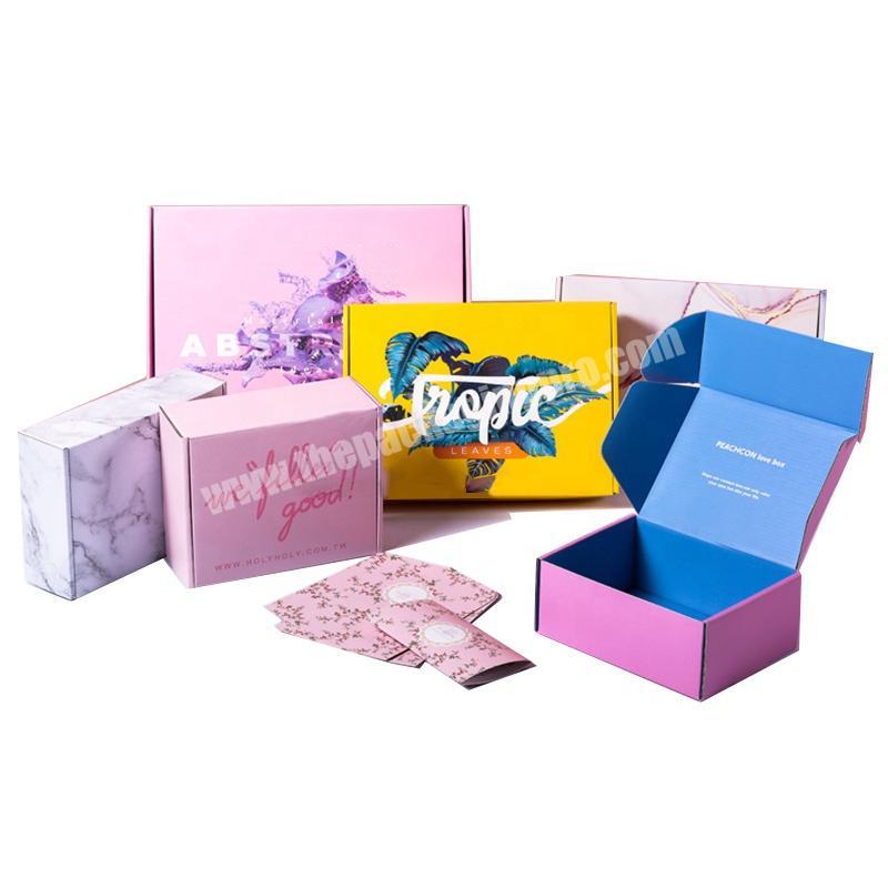 High Quality Printing Card Paper Corrugated Mailing Packaging Shipping Carton Gift Boxes
