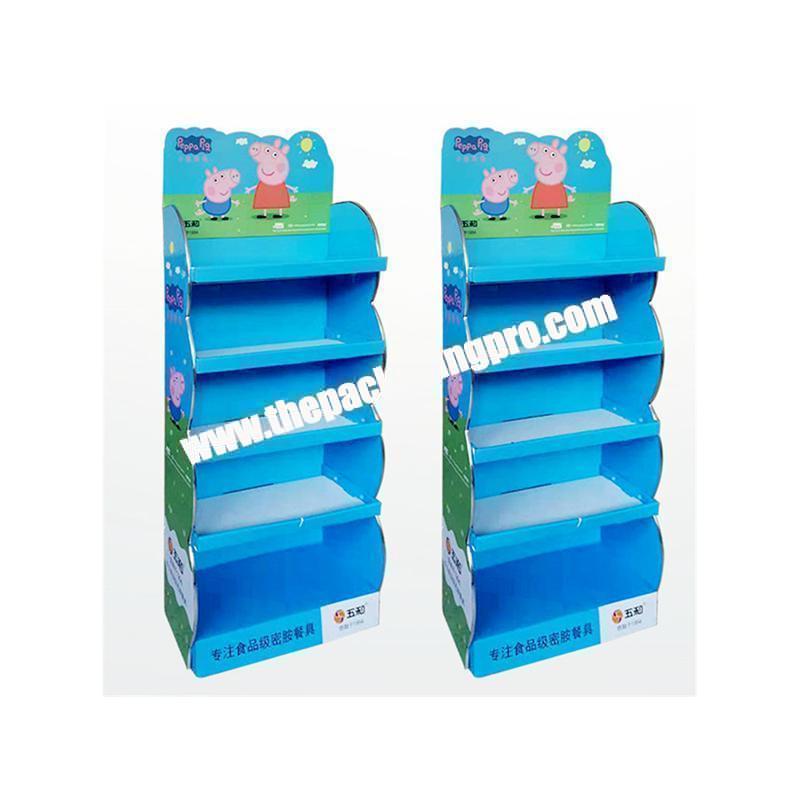 High quality printing retail store display shelf