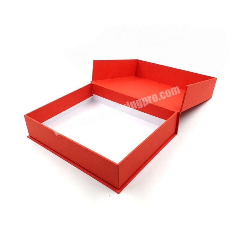 High quality professional custom designed luxury lamination cardboard gift box packaging
