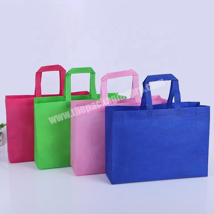 High quality Promotional custom shopping non woven bag in stock