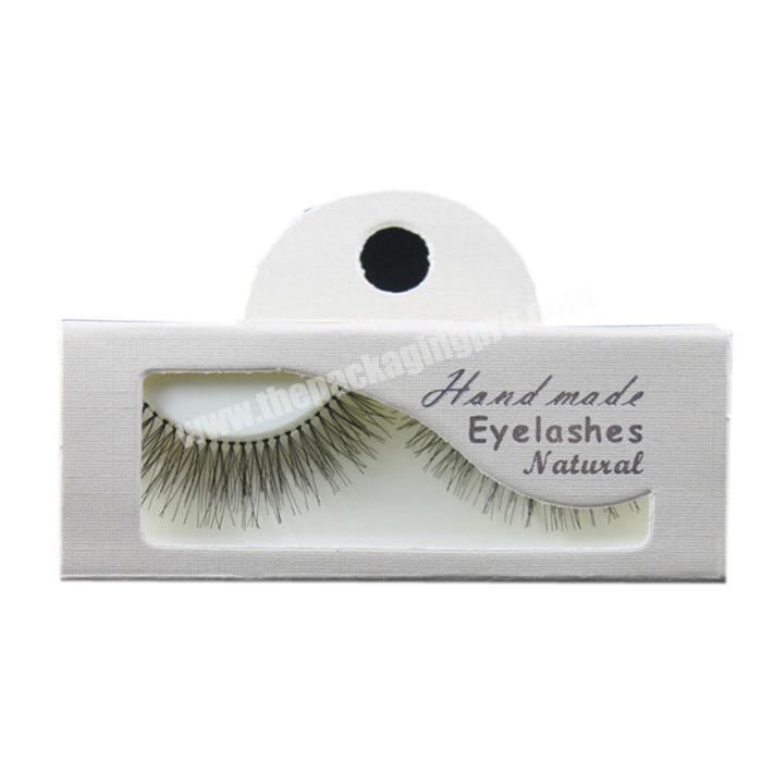 High quality recyclable eyelash packaging card boxes custom