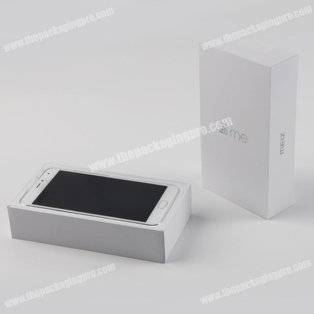 high quality Recyclable Feature and Paperboard Paper Type Cell Phone Packaging Mobile Phone Box