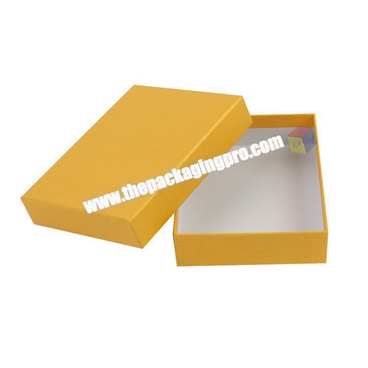 high quality recyclable private label clothing packaging box