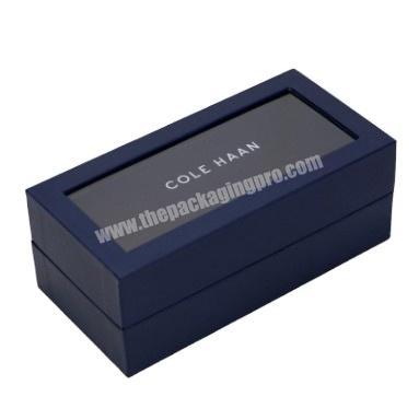 High Quality Recycled Watch Jewelry Paper  Lid And Base Box Gift Box Packaging