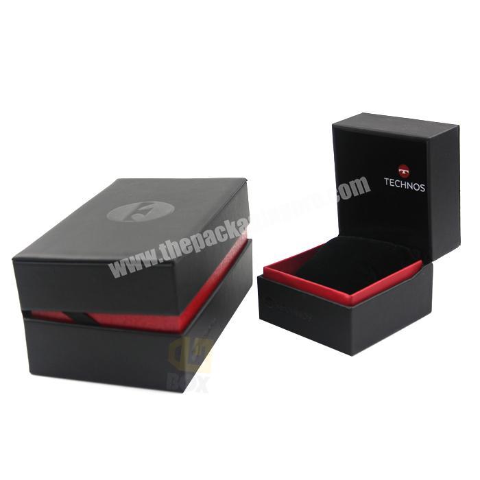 High Quality Same With Picture Luxury Leather Gift Box Watch  Box With Pillow