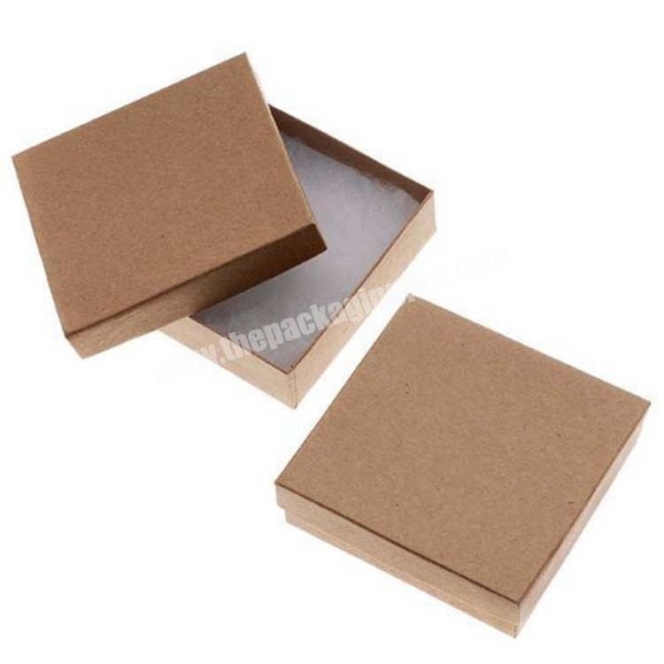 High Quality Small Size Jewelry Packaging Mailing Cardboard Box with Lid