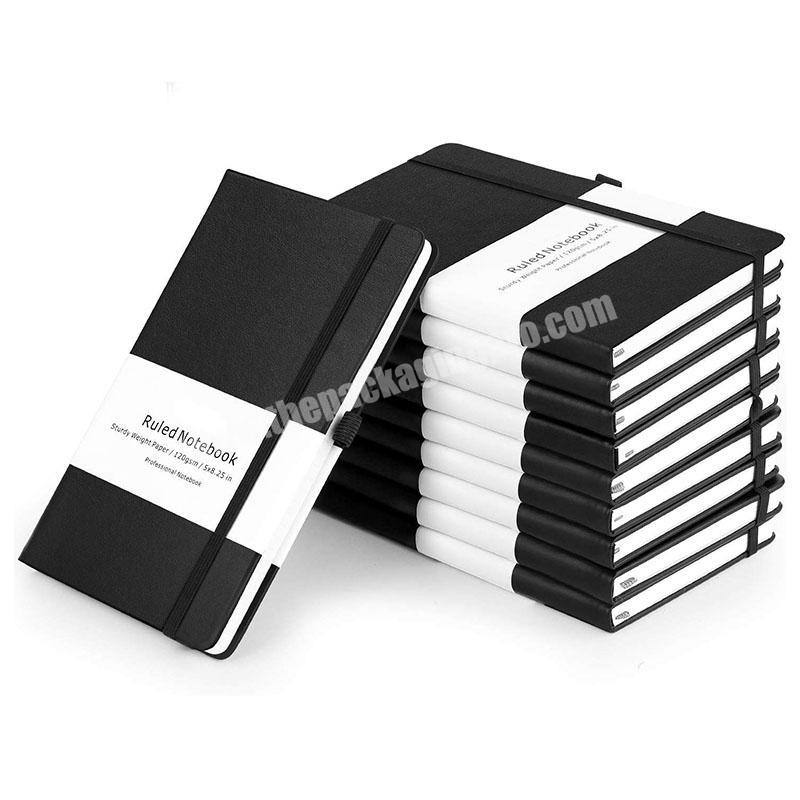 High Quality Spical PU Leather Diary Hot Stamping Ruled Notebook Hardcover Journal