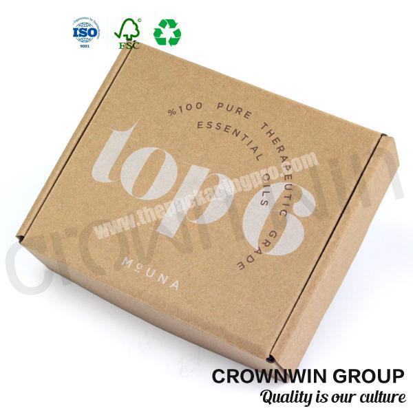 High Quality Strong Kraft Corrugated box CrownWin Packaging