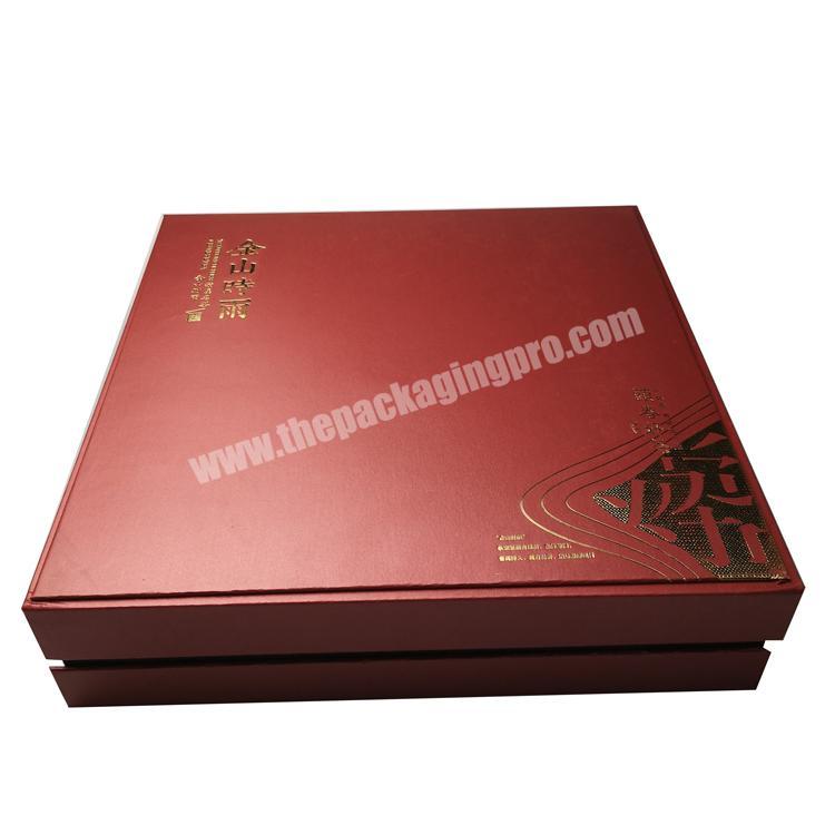 High quality tea packaging box with insert