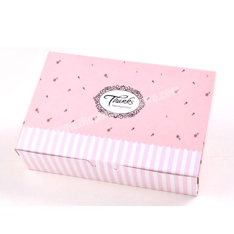 High quality white and pink luxe gift box