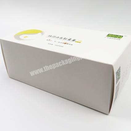 High Quality White Color Custom Paper color Box Printing food packaging boxes
