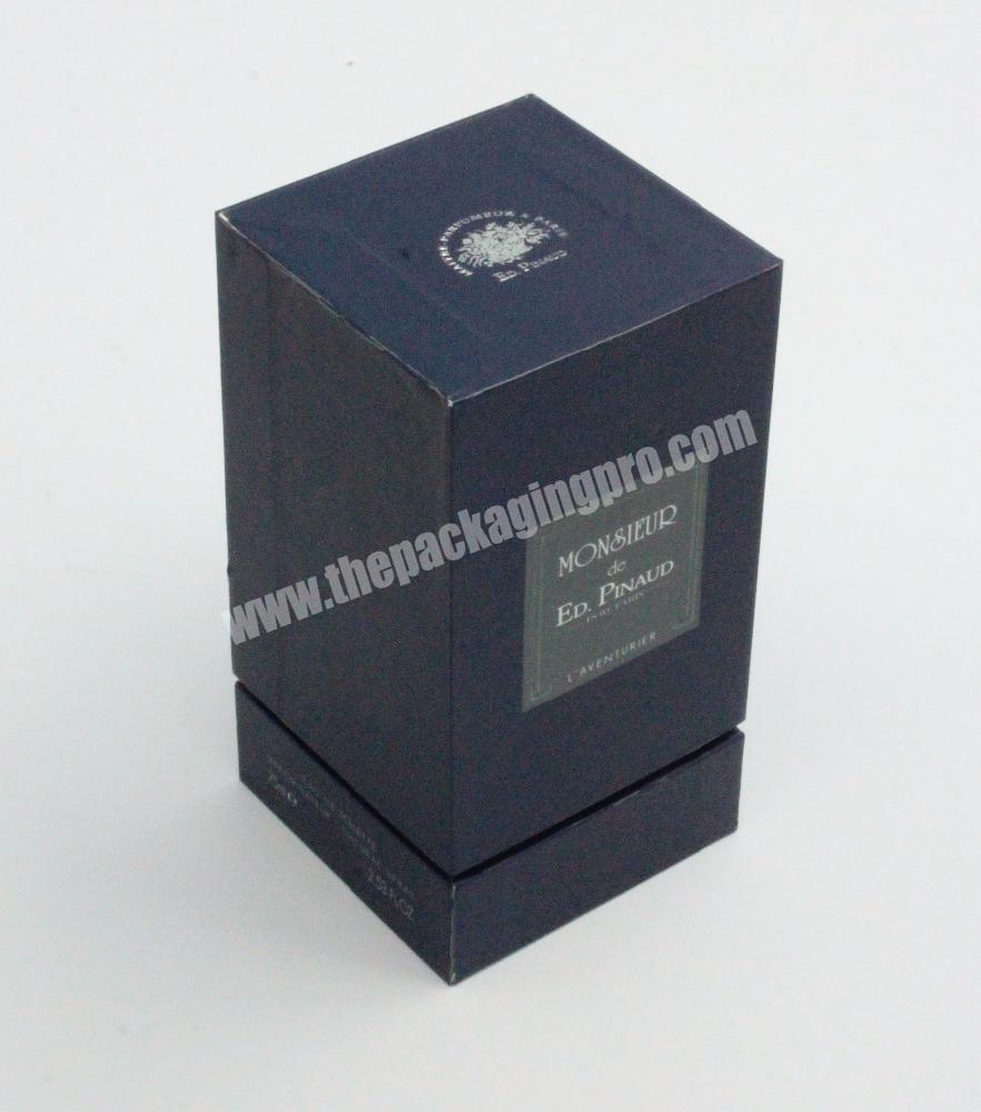High Quality Wholesale Custom Design Silver Foil Luxury Gift Cardboard Boxes For Perfumes