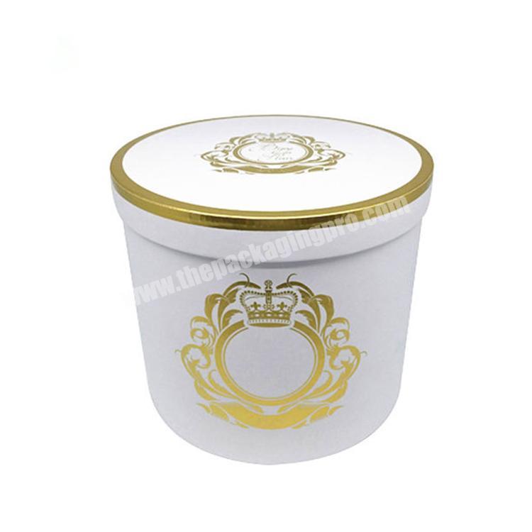 high quality wholesale custom luxury round box for flowers