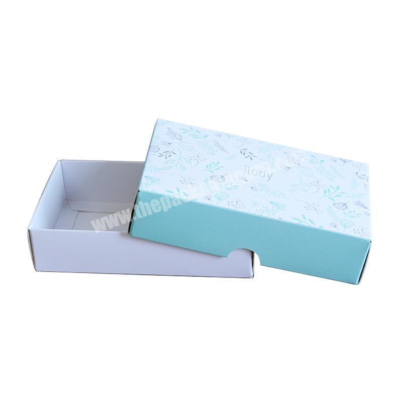 High quality  Wholesale custom Printing cardboard paper packaging  box  with Lid