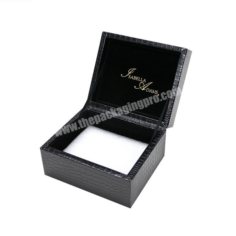 hinged box with inlier gift rigid box packaging