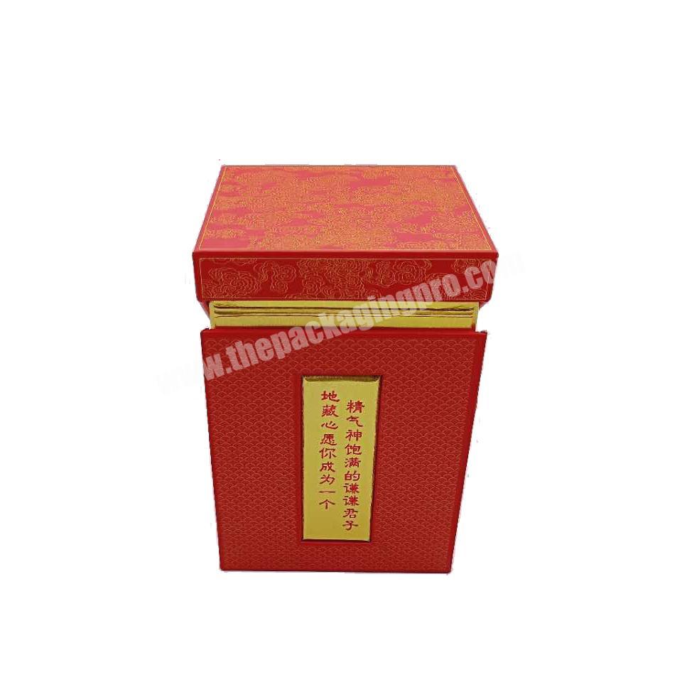Hinged cardboard gift box manufacturer in China candle