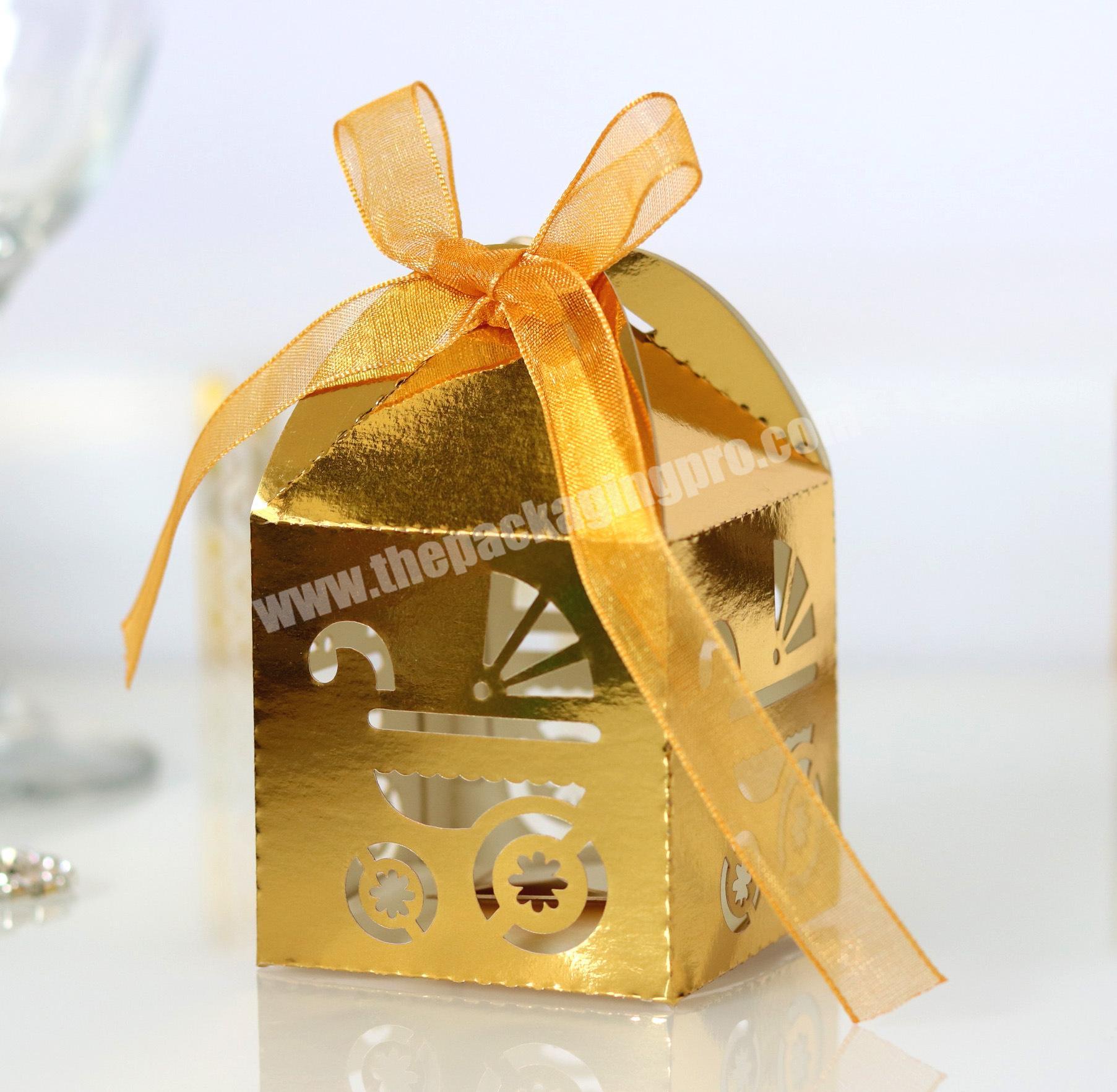 Hot environmentally friendly universal hollow custom gift candy box packaging