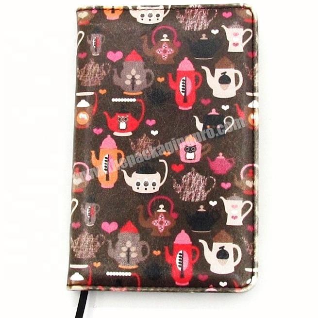 Hot Sale Artistic PU Leather Notebook Smart Journal Custom Printed Diary