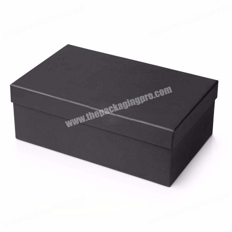 Hot sale black small MOQ China product gross custom gold foil gift packaging lid off gift box