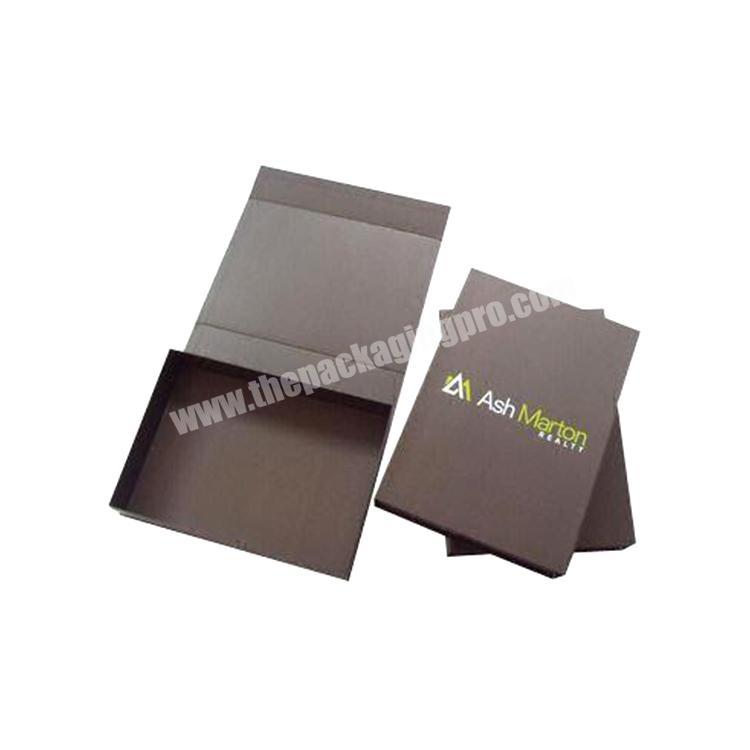Hot sale can be customized logo beautifully packaged magnetic seal gift box