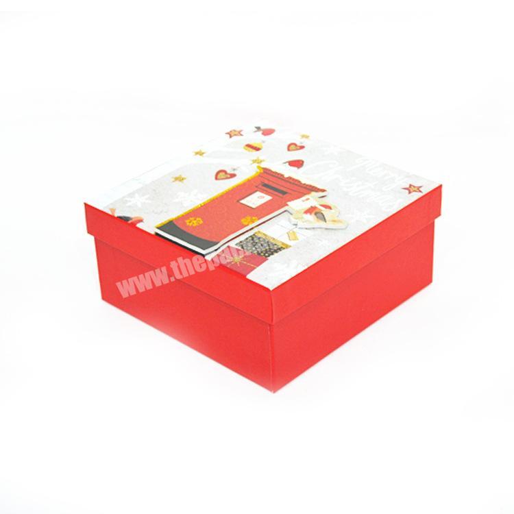 Hot sale christmas socks packing boxes wholesale custom socks packing boxes open closure box