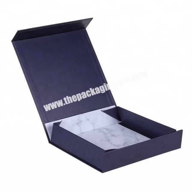 hot sale collapsible shirt packing marble paper box