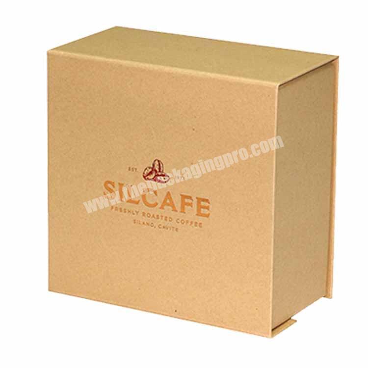 Hot sale custom folding rigid kraft paper gift box