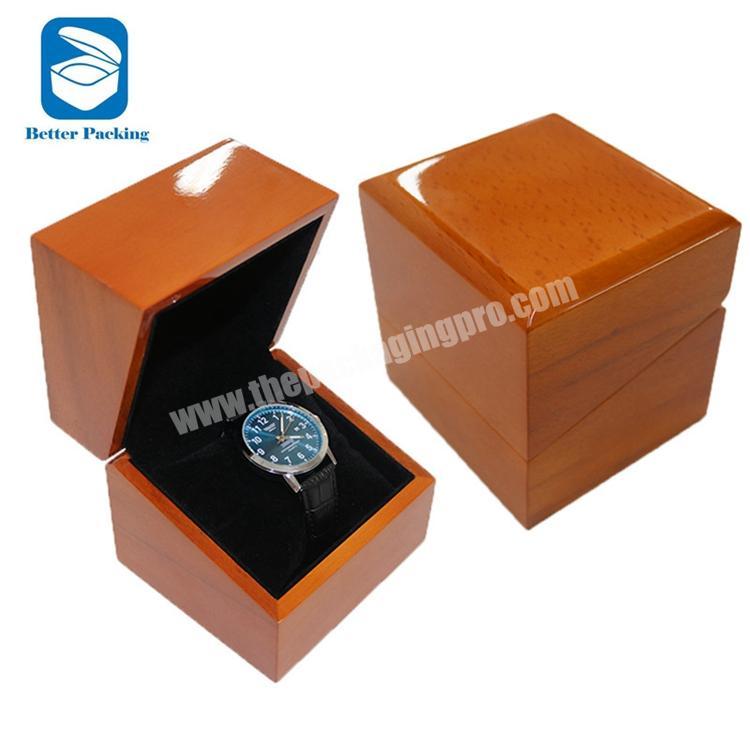 Hot Sale Custom Jewellery Gift Box Wooden Gift Boxes Luxury Leather Watch Display Box
