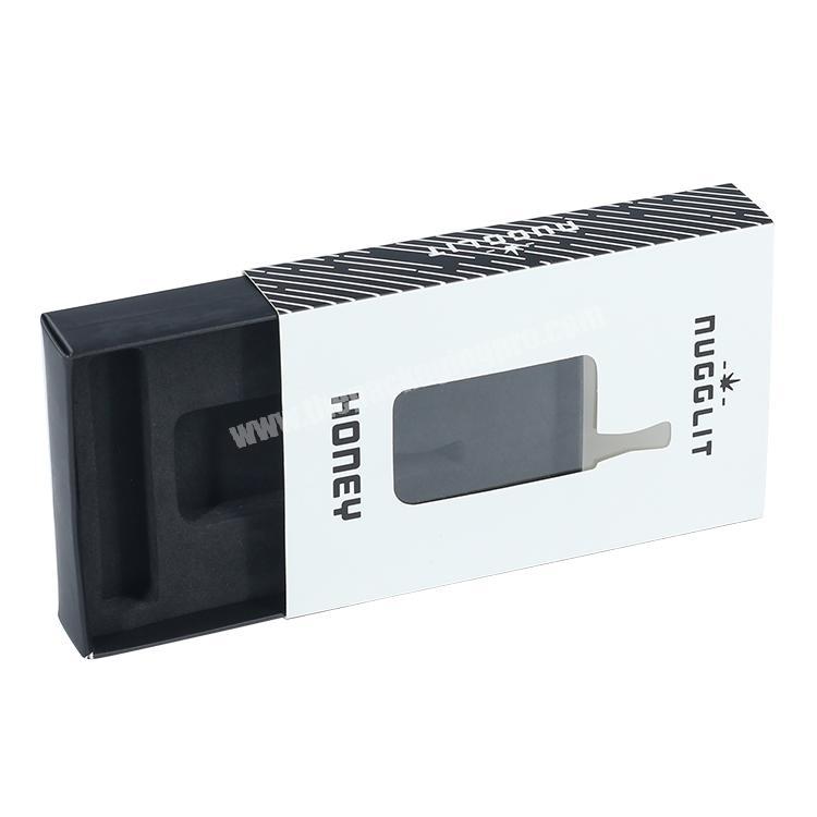 Hot Sale Custom Logo Printed Drawer Shape Cardboard Paper Slide Box For Key Chain