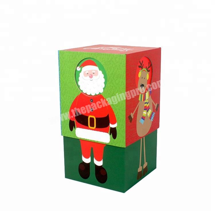 Hot sale custom made boxes square small christmas gift box