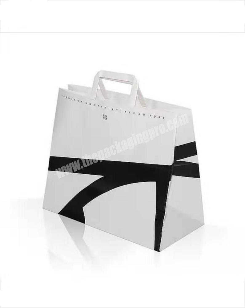 Hot-sale customized luxury colourful  apparel bag glossy lamination  packaging  paper bag
