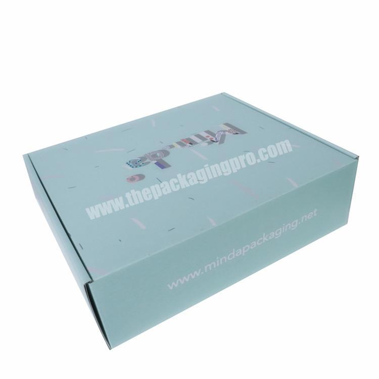 Hot sale e flute shipping corrugated carton box