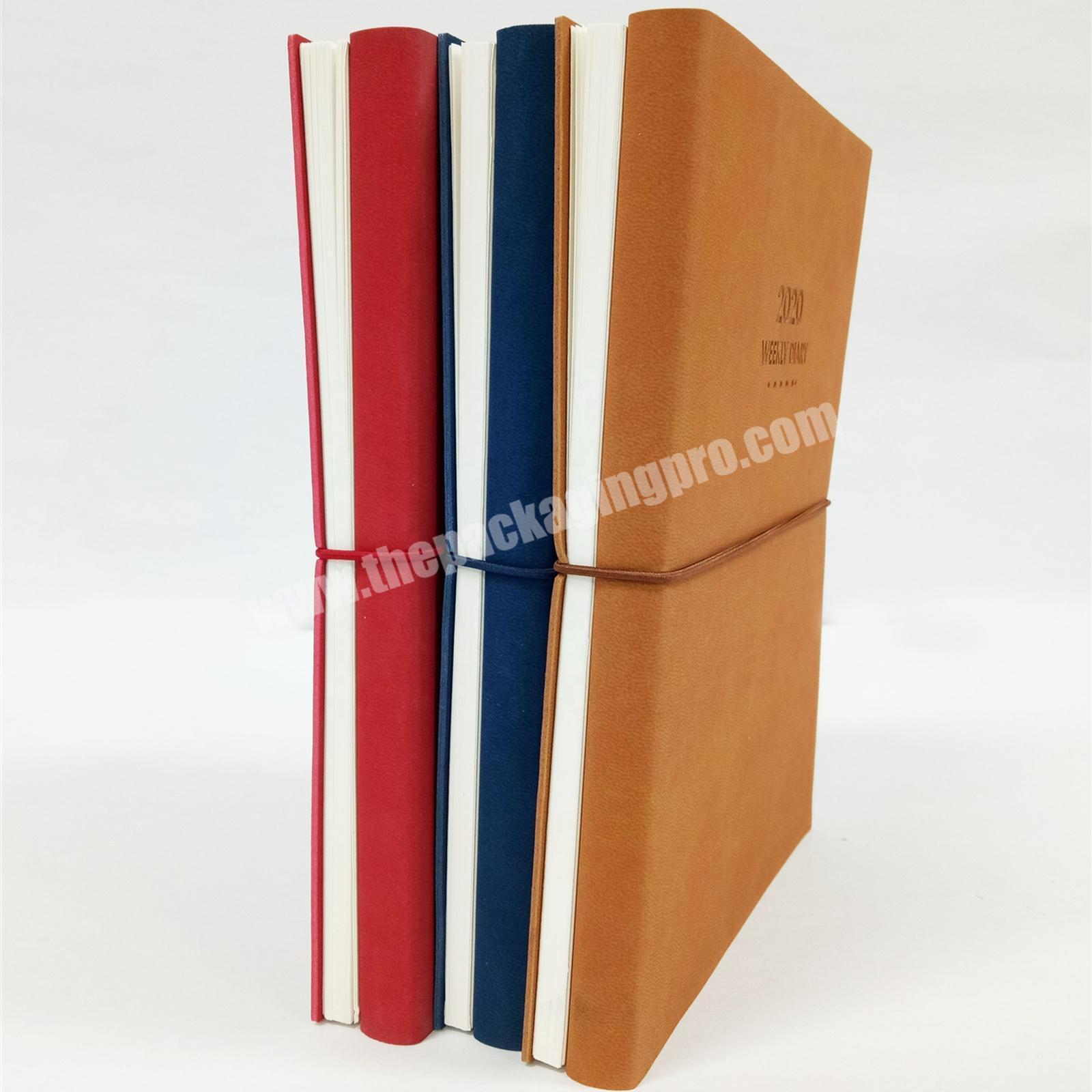Hot Sale Eco-friendly Diary Embossed Logo Journal Recycled Paper Notebook