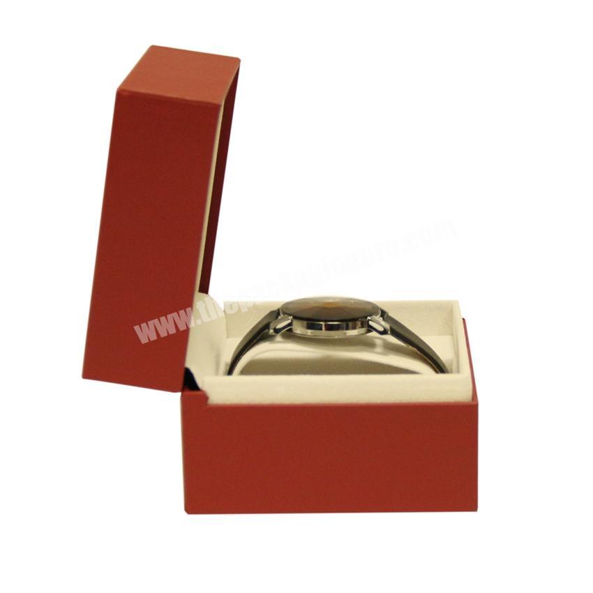 Hot sale elegant cardboard wrist watch box inserts