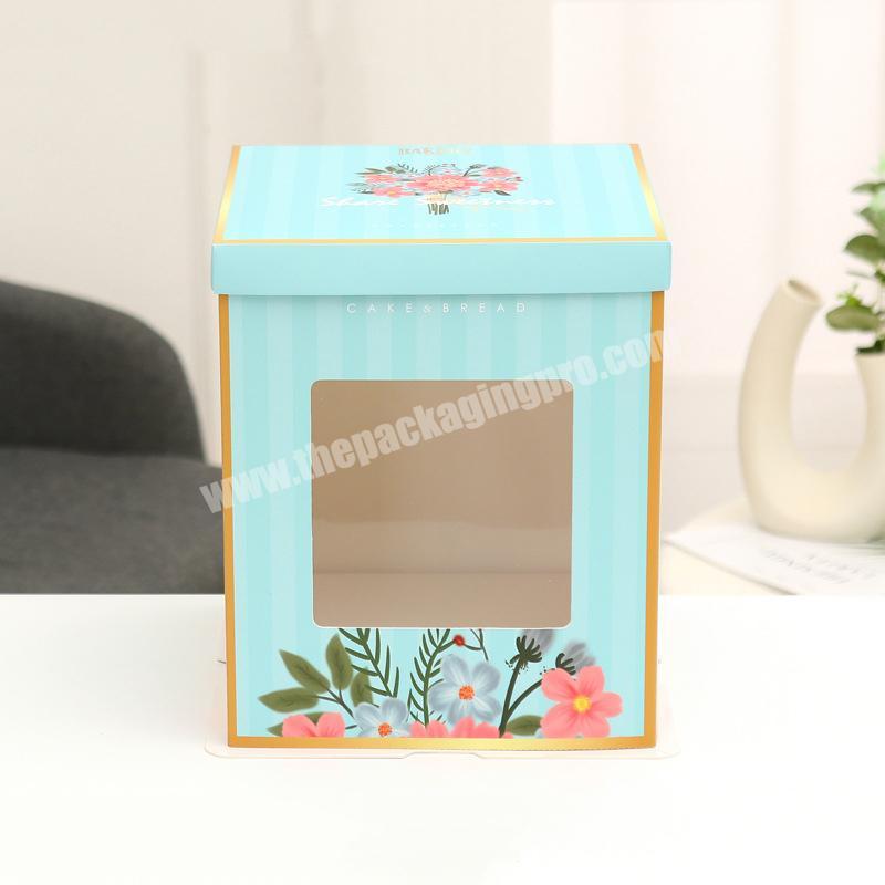 Hot sale factory direct cake packaging boxes magnetic packaging boxes cakes large cake box good price